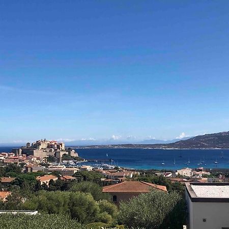 Exceptionnelle Vue Mer Calvi - Piscine - T2 Extérieur photo