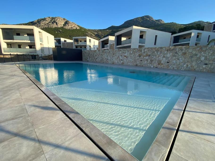 Exceptionnelle Vue Mer Calvi - Piscine - T2 Extérieur photo